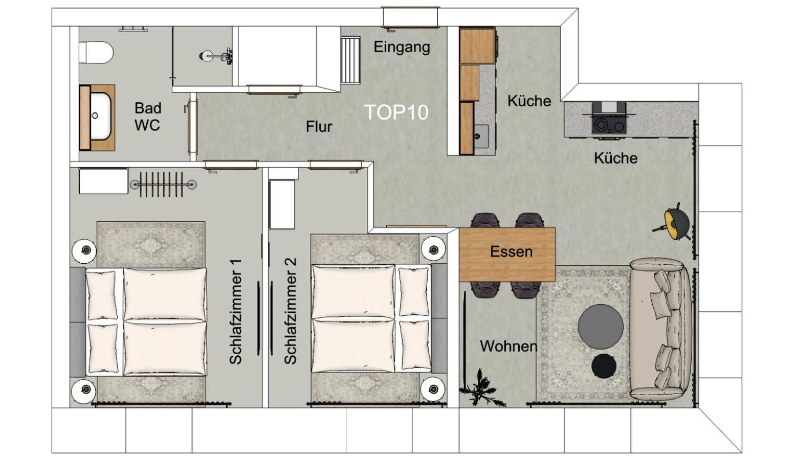 Waterfront - Urbane Eleganz Am Bachufer Apartman Villach Kültér fotó